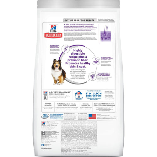 Hill's Science Diet Adult Sensitive Stomach & Skin Dog Food (4.5-lb)