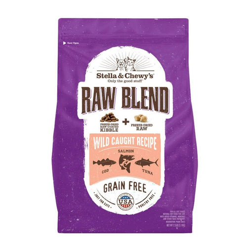 Stella & Chewy's Raw Blend Kibble Wild Caught Recipe Cat Food (2.5-lb)