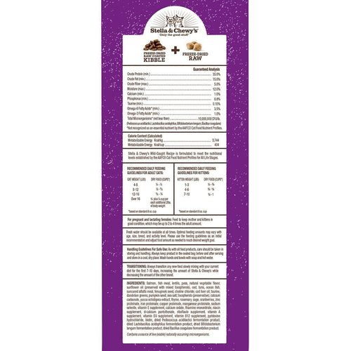 Stella & Chewy's Raw Blend Kibble Wild Caught Recipe Cat Food (2.5-lb)