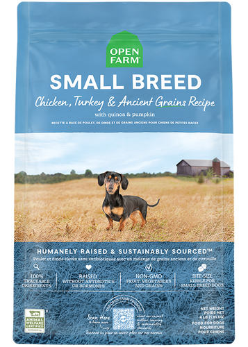 Open Farm Small Breed Ancient Grain Dry Dog Food (11 lb)