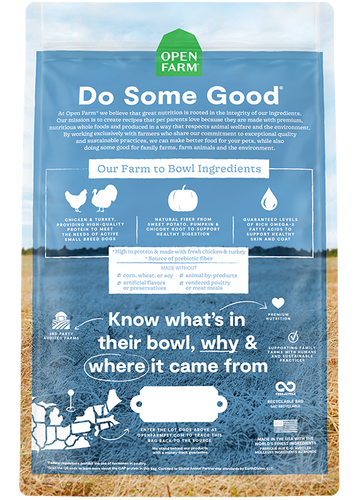 Open Farm Small Breed Ancient Grain Dry Dog Food (4 lb)