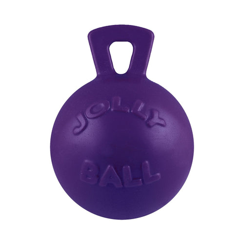 Jolly Pets Tug-n-Toss Ball Toy (Purple 10 inch)