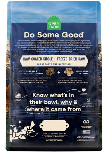 Open Farm Wild Ocean Ancient Grains RawMix for Dogs (3.5 Lbs)