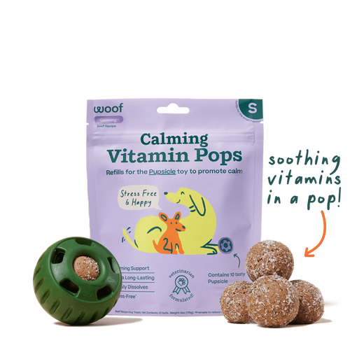 Woof Pupsicle Pops -Calming Treats (Large 7ct)
