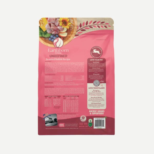 Earthborn Holistic Unrefined Roasted Rabbit Recipe Dry Dog Food (25 lb)