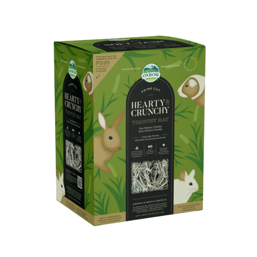 Oxbow Prime Cut Hearty & Crunchy Timothy Hay (40 oz)