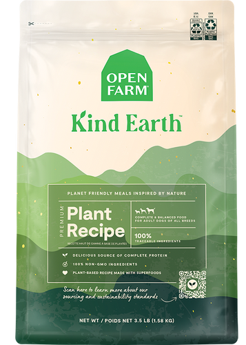 Open Farm Kind Earth Premium Plant Kibble Recipe Dry Dog Food (20 lb)