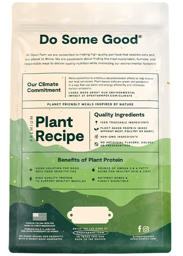 Open Farm Kind Earth Premium Plant Kibble Recipe Dry Dog Food (20 lb)