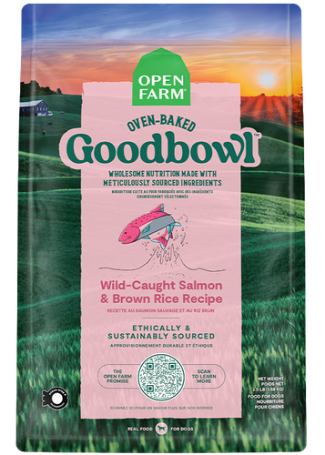 Open Farm Goodbowl™ Wild-Caught Salmon & Brown Rice Recipe for Dogs (22 Lb)