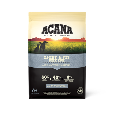 ACANA Light & Fit Recipe Dry Dog Food (25-lb)