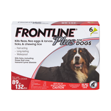 Frontline Plus For Dogs (23-44 lbs - 3 Month)