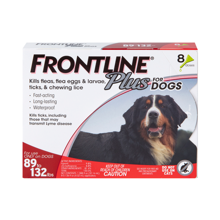 Frontline Plus For Dogs (23-44 lbs - 3 Month)