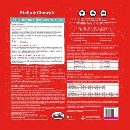Stella & Chewy's Perfectly Puppy Beef & Salmon Meal Mixers (3.5 oz)