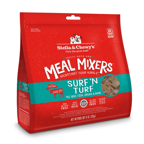 Stella & Chewy's Surf ‘N Turf Meal Mixers for Dogs (18 oz)