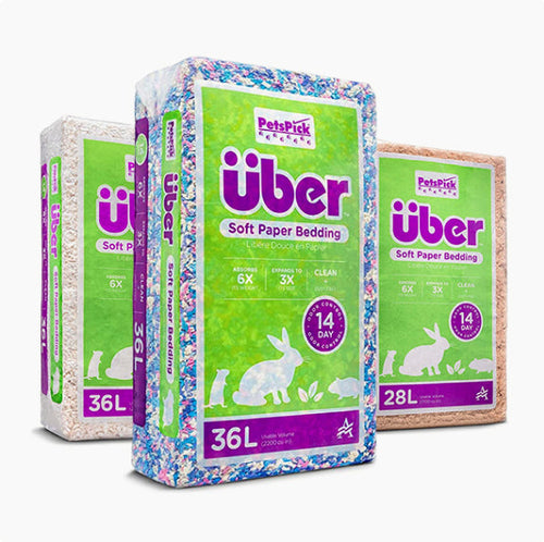 Pets Pick Über Soft Paper Bedding (56 Liter / Confetti)