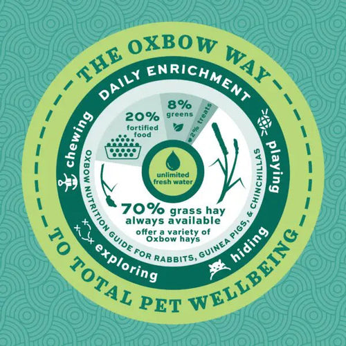Oxbow Animal Health Forage Wise Adult Guinea Pig Food (4 LB)