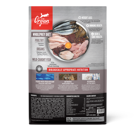 ORIJEN Grain Free Fit & Trim Dry Dog Food (4.5-lb)