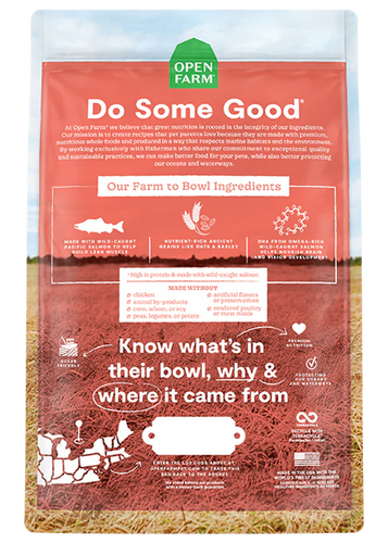 Open Farm Salmon & Ancient Grains Puppy Food (22 LB)