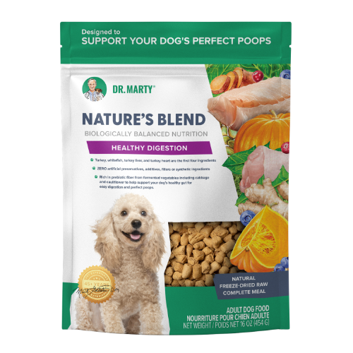 Dr. Marty Nature’s Blend Healthy Digestion Premium Freeze-Dried Raw Dog Food (48 oz)