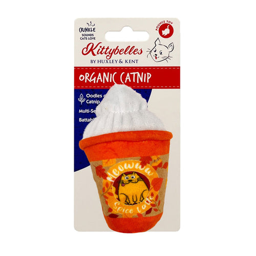 Huxley & Kent Meowww Spice Latte Cat Toy (One Size: 4 x 2.25 x 2.25)