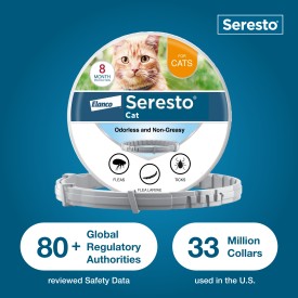 Seresto Flea and Tick Collar for Cats (1 Pack)