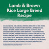 Natural Balance Limited Ingredient Lamb & Brown Rice Large Breed Recipe Dry Dog Food (26 Lb)