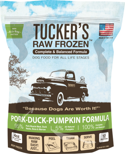 Tucker's Frozen GF Pork Duck (6lb)