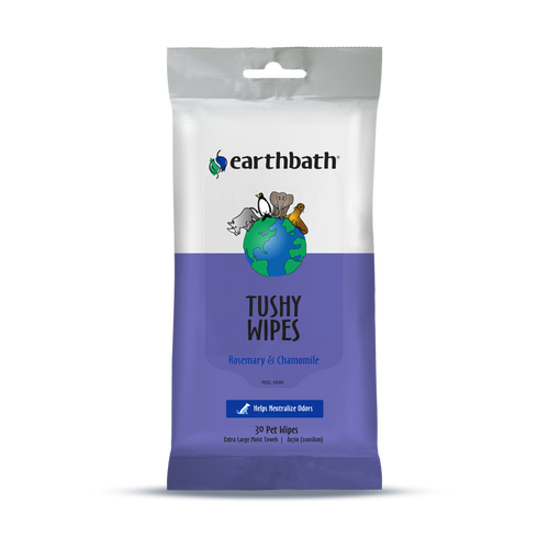 Earthbath Tushy Wipes (30 ct)