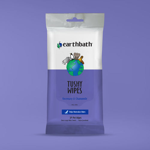 Earthbath Tushy Wipes (30 ct)