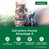 Advantage II Small Cat Vet-Recommended Flea Treatment & Prevention (5-9 lbs - 2 Months)