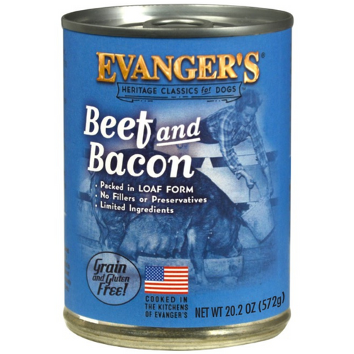 Evanger's Heritage Classic for Dogs Beef & Bacon (12.5 Oz)