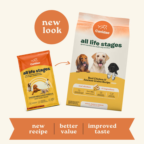 Canidae All Life Stages Dry Dog Food Real Chicken & Ancient Grains Recipe (27 LB)