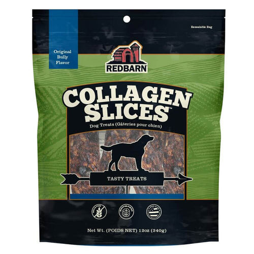 Redbarn Collagen Slices™ Original Bully Flavor Dog Treats (12 oz - 1 Bag)