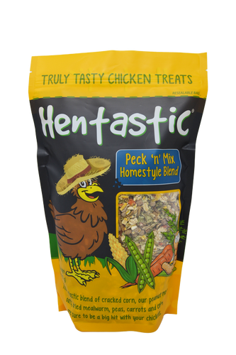 Unipet Hentastic® Peck N Mix Homestyle Blend with real Celery, Peas & Carrots (2 lb)