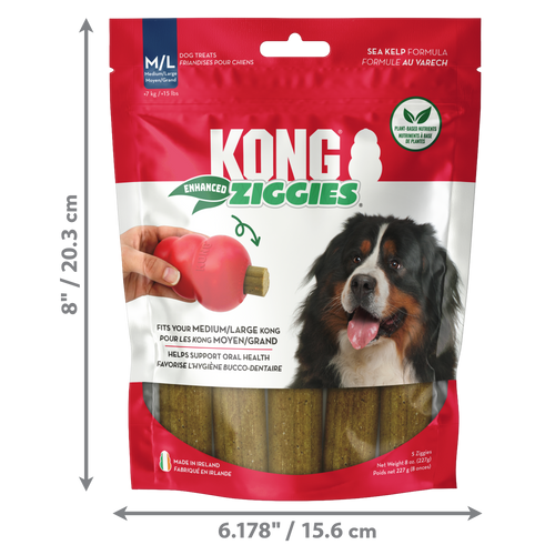 KONG Ziggies 2.0 Adult (7 oz)