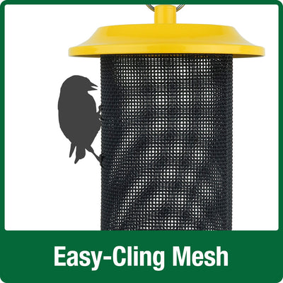 Nature's Way Bird Sunglow Metal Mesh Thistle Bird Feeder (2 Quarts)