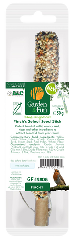 A&E Cage Finch's Select Seed Stick (1.76 oz)
