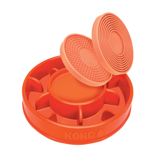 KONG Licks Mealtime Dog Treat and Slow Feeder (Large)
