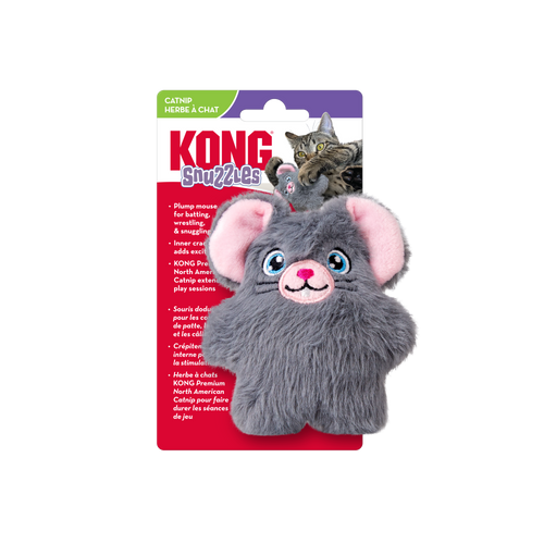 KONG Cat Snuzzles Mouse Cat Toy (One Size)