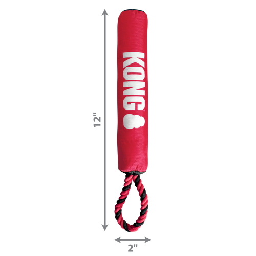 KONG Signature Stick w/Rope Dog Toy (Medium)