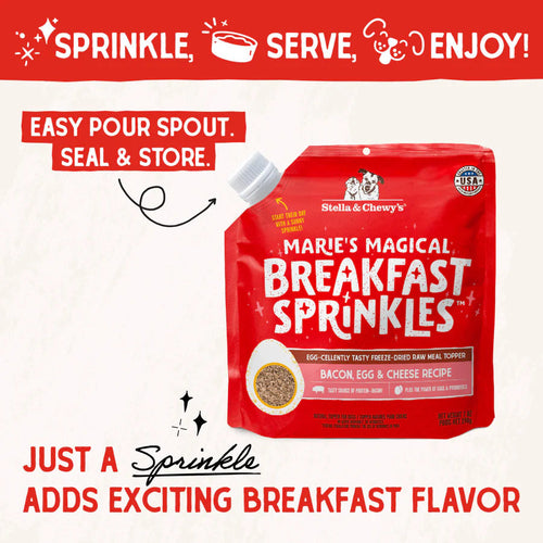Stella & Chewy's Marie’s Magical Breakfast Sprinkles Bacon, Egg & Cheese (7 OZ)