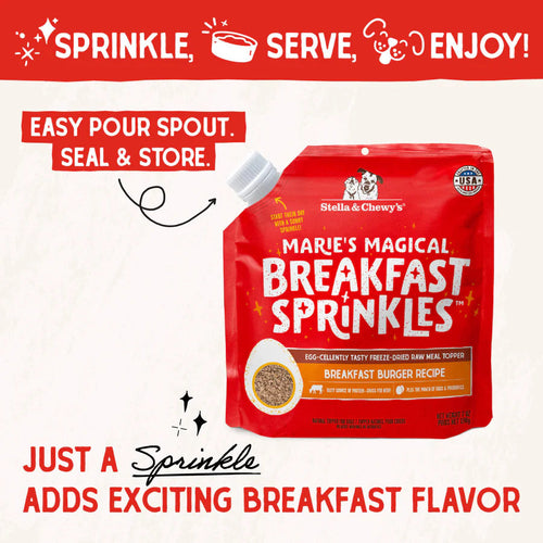 Stella & Chewy's Marie’s Magical Breakfast Sprinkles Breakfast Burger (7 OZ)