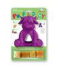 Yeti Dog Chews Yeti Yak Puff and Play Dog Toy (Purple)