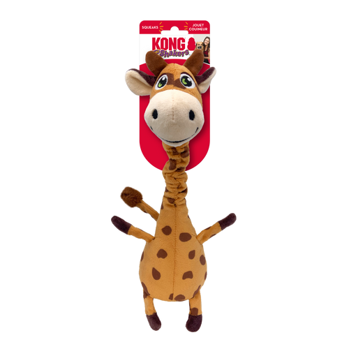 KONG Shakers Bobz Giraffe Dog Toy (Medium)