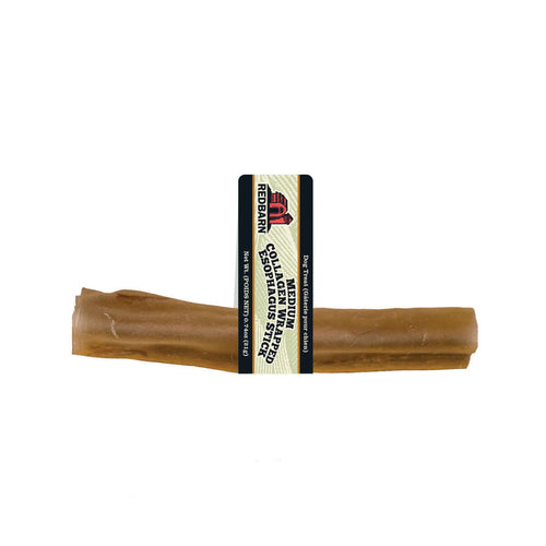 Redbarn Collagen Wrapped Esophagus Stick Dog Chews (Medium - 5 Pack)