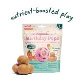 Woof Birthday Pops (Large Pink)