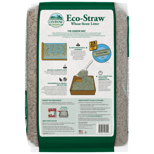 Oxbow Enriched Eco-Straw Litter for Small Animals (20 lb)