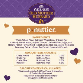 Old Mother Hubbard Crunchy Classic Natural P-Nuttier Mini Biscuits Dog Treats (20-oz)
