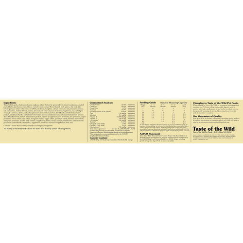 Taste of the Wild Ancient Prairie Canine Recipe with Roasted Bison & Roasted Venison (5-lb)