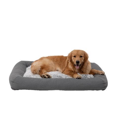 Tall Tails Grey All-In-One Dog Bed